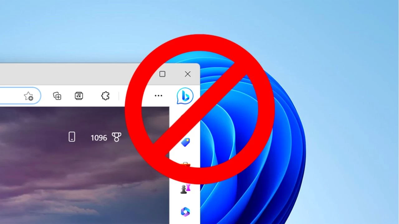 Remove the Bing Button from Microsoft Edge