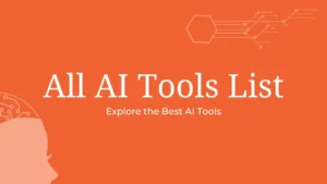 All AI Tools List