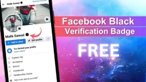 Black Verification Badge on Facebook